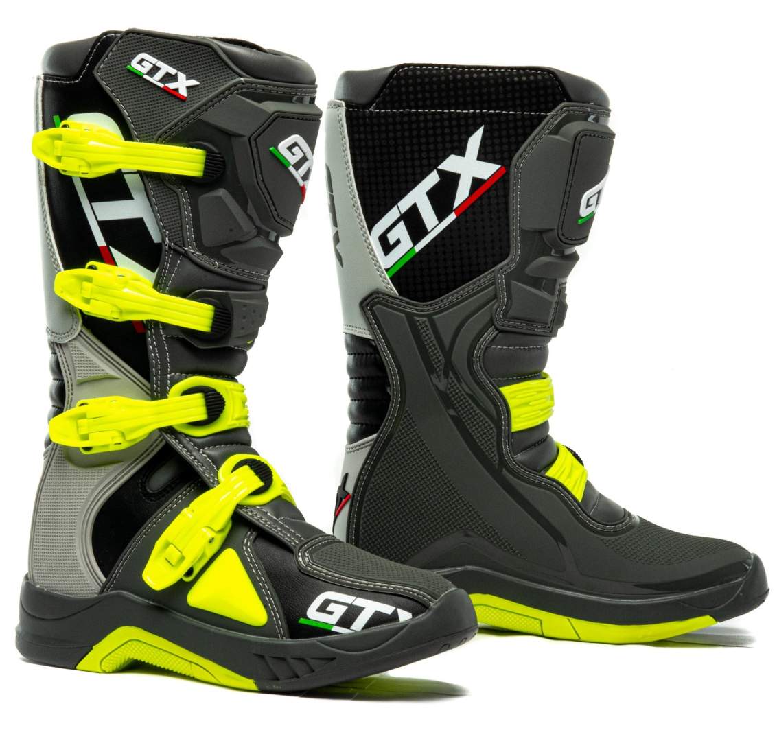 Мотоботы GTX MX №2 grey/green (р. 42) Мотоботы GTX MX №2 grey/green (р. 42)