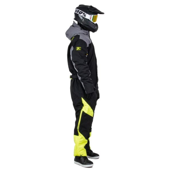 Комбинезон для снегохода KLIM RAILSLIDE #1 black-yellow (текстиль) (XL)