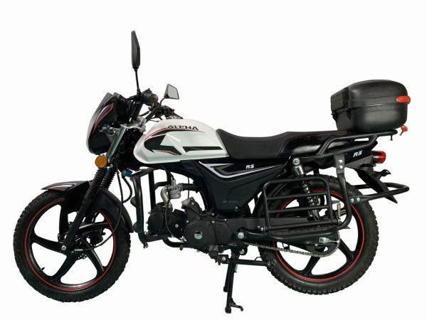 Мопед Альфа RS LUX 11 (LM48-B) черный (А)
